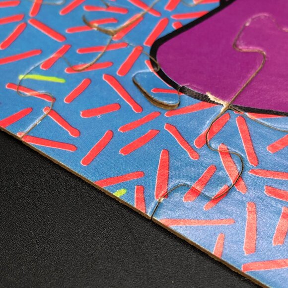 Vintage 80s TOTALLY MINNIE Mouse "Playing Tapes" Jigsaw Puzzle 100 pcs COMPLETE - Picture 6 of 10